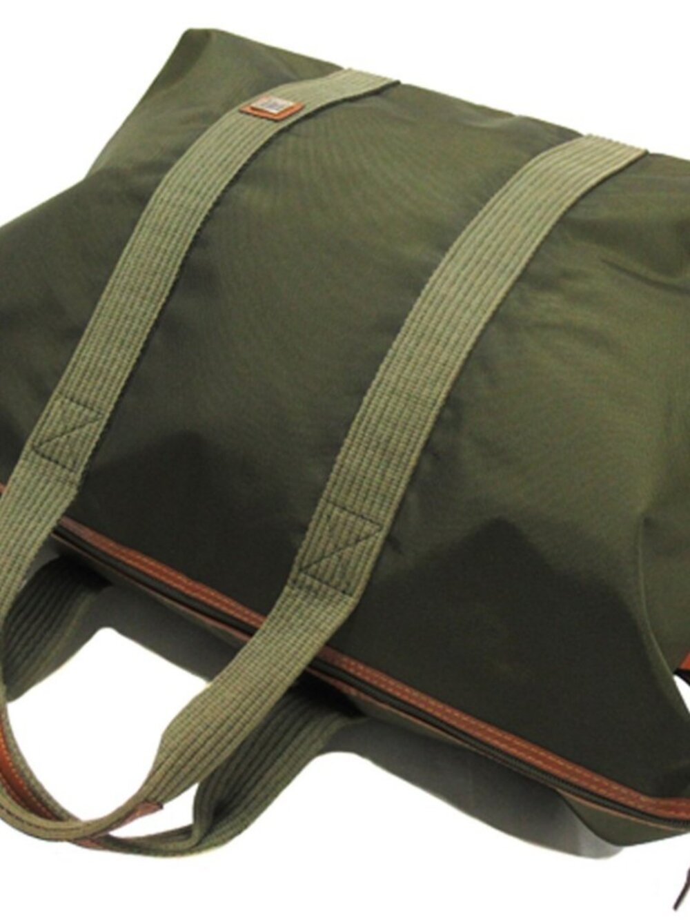 Dunhill Boston bag Khaki Brown Women Authentic secondhand